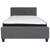 Slat to Floor Height: 11.25"; Underbed Height: 4"