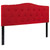 Red Fabric Upholstery