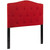 Red Fabric Upholstery