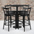 Bar Height Table and Stool Set