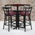 Bar Height Table and Stool Set