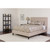 Queen Size Platform Bed with Mattress Included