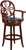 Transitional Style Dining Stool - Bar Height Stool