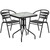 Set Includes Table and 2 Chairs Designed for Commercial and Residential Use