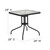 Table Size: 28"W x 28"D x 28"H, Base Size: 25.5"W