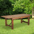 Farmhouse Dining Table in Antique Rustic Stain Finish