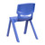 Blue Plastic Stack Chair YU-YCX-001-BLUE-GG
