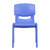 Blue Plastic Stack Chair YU-YCX-005-BLUE-GG