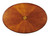 Butler Clayton Olive Ash Burl Oval Coffee Table