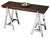 Butler Maxim Leather & Metal Console Table