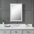 Uttermost Barnaby White Vanity Mirror