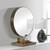 Uttermost Coulson Modern Round Mirror