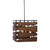 Uttermost Augie 4 Light Industrial Pendant