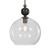 Uttermost Mendota 1 Light Glass Pendant