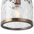 Uttermost Crossley 1 Light Glass Mini Pendant