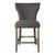 Uttermost Arnaud Charcoal Counter Stool