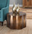Uttermost Sameya Oxidized Copper Accent Table