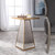 Uttermost Atlee Mirrored Accent Table