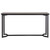 Uttermost Basuto Steel Console Table