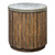 Uttermost Maxfield Wooden Drum Side Table