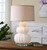 Uttermost Fontanne Shell Ivory Table Lamp