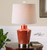 Uttermost Cornell Brick Red Table Lamp