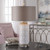 Uttermost Athilda Gloss White Table Lamp