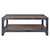 Astrid Industrial Coffee Table in Industrial Grey and Pine Wood Top