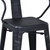 Armen Living Berkley 30" Barstool in Industrial Grey Steel finish