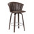 Connie 26" Modern Brown Faux Leather Bar Stool