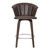 Connie 30" Modern Brown Faux Leather Bar Stool