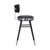 Grace Modern 26" Grey Faux Leather Bar Stool