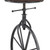 Armen Living Harlem Adjustable Industrial Metal Bicycle Barstool in Industrial Gray finish with Wrangler Fabric