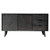 Leven Mid-Century Tundra Grey Acacia Buffet Cabinet