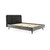 Mohave Mid-Century Tundra Grey Acacia King Platform Bed