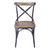 Sloan Industrial Dining Chair in Industrial Grey and Pine Wood - Set of 2