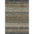 Togo Contemporary 5x8 Area Rug in Blue/Gold