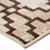 Windmeyer Contemporary 8x10 Area Rug in Beige/Brown