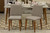 Manhattan Comfort 7- Piece Utopia 70.86" Rectangle Dining Table and Chairs in Off White and Grey