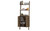 Manhattan Comfort Cooper Ladder Display Cabinet with 2 Floating Shelves  in Oak