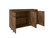 Manhattan Comfort Bradley Buffet 53.54 Stand with 4 Shelves  Rustic Brown