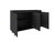 Manhattan Comfort Bradley Buffet 53.54 Stand with 4 Shelves Black