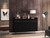 Manhattan Comfort Bradley Buffet 53.54 Stand with 4 Shelves Black