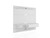 Manhattan Comfort Astor 70.86 Modern Floating Entertainment Center 2.0 with Media and DÃƒÆ’Ã‚Â©cor Shelves in White