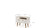 Manhattan Comfort Tribeca 35.43 Mid-Century Modern TV Stand with Solid Wood Legs in Off White