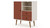 Manhattan Comfort Tribeca Mid-Century- Modern Dresser with 2-Drawers in Off White and Terra Orange Pink