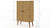 Manhattan Comfort Tribeca Mid-Century-Modern Accent Storage Cabinet with Adjustable Shelves in White