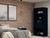 Manhattan Comfort Mulberry Open 1 Sectional Modern Armoire Wardrobe Closet with 2 Drawers in Tatiana Midnight Blue