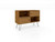 Manhattan Comfort Baxter Mid-Century- Modern 35.43" TV Stand with 4 Shelves in Cinnamon