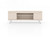 Manhattan Comfort Baxter Mid-Century - Modern 62.99" TV Stand with 4 Shelves in Off White